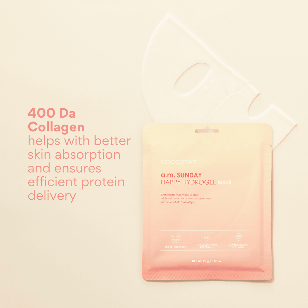 a.m. Sunday Happy Hydrogel Mask