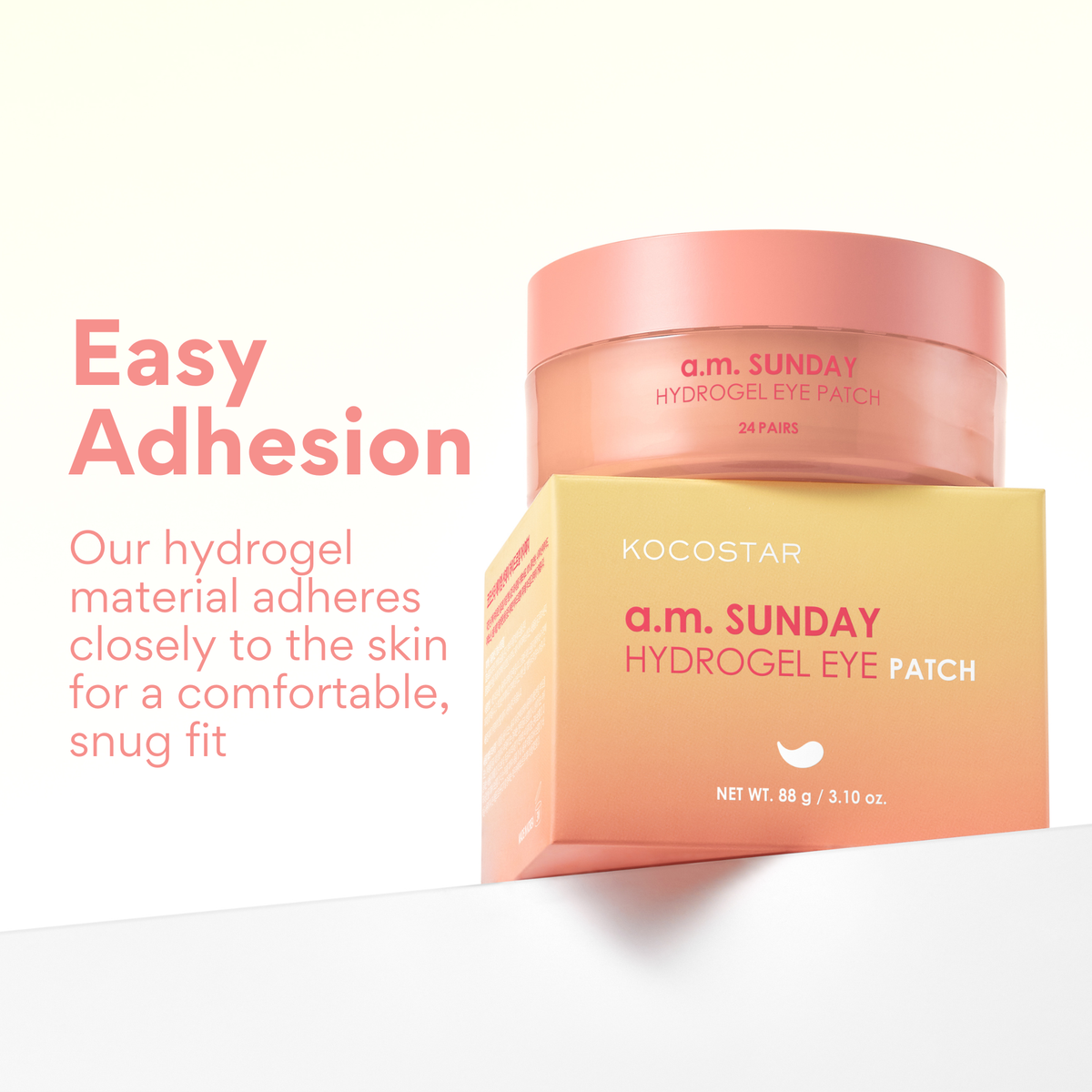a.m. Sunday Hydrogel Eye Patch