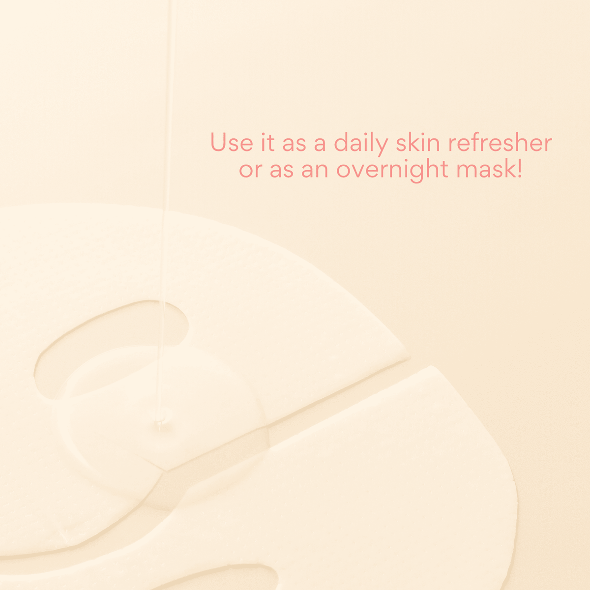 a.m. Sunday Happy Hydrogel Mask