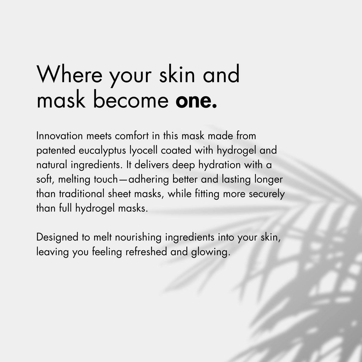 Hydrogel Melt Mask: Botanical Set