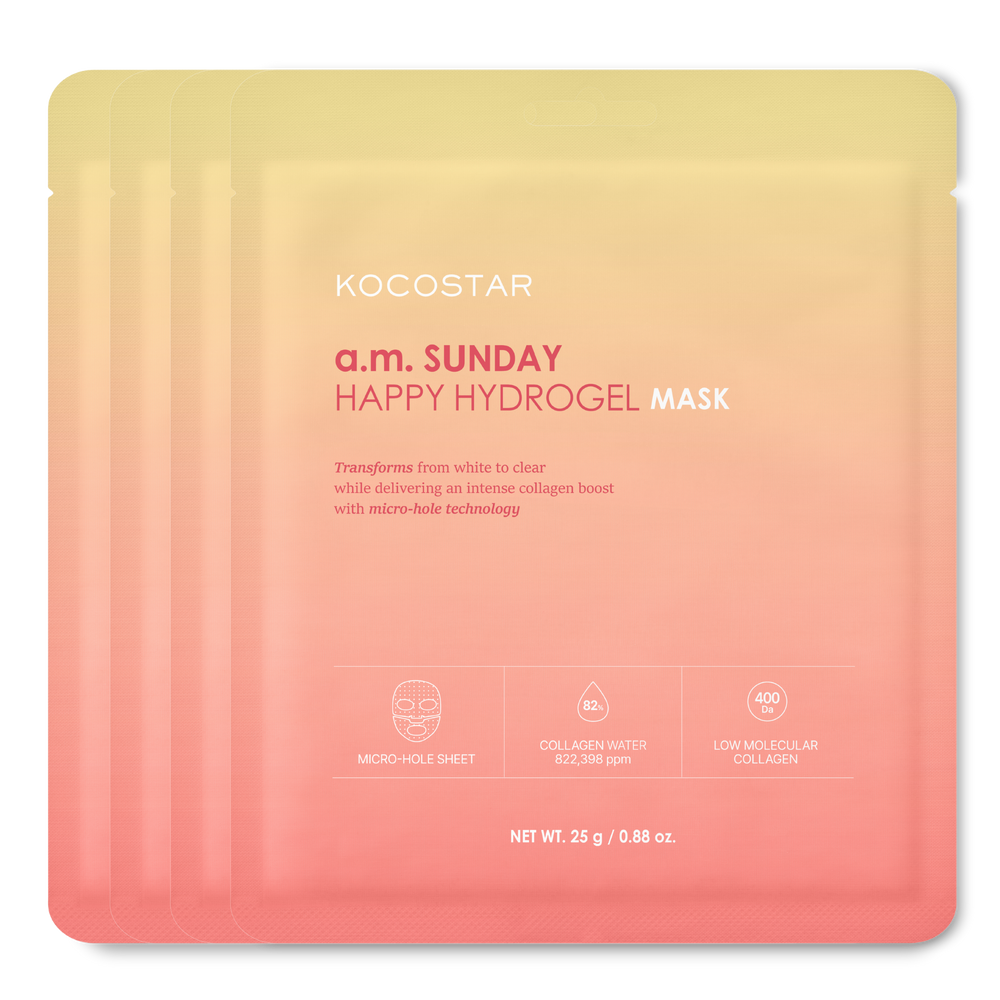 a.m. Sunday Happy Hydrogel Mask