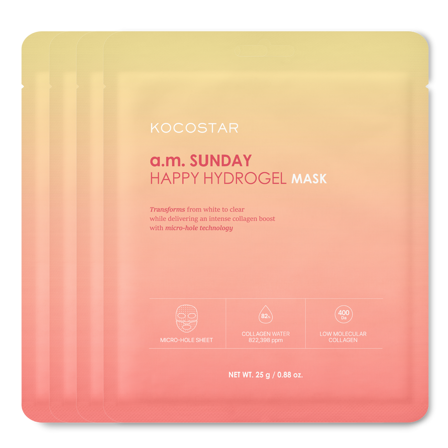 a.m. Sunday Happy Hydrogel Mask