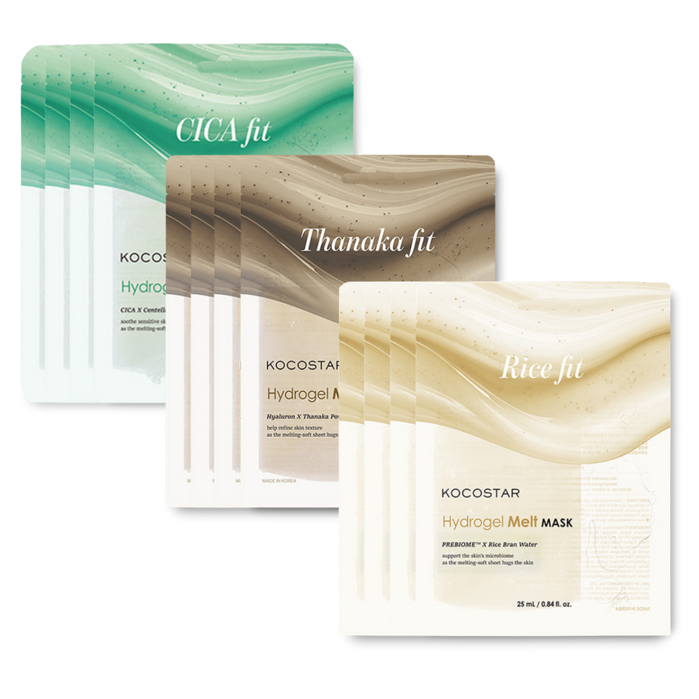 Hydrogel Melt Mask: Botanical Set