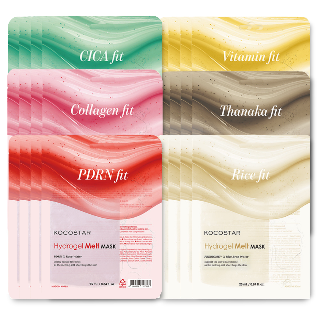 Hydrogel Melt Mask Collection