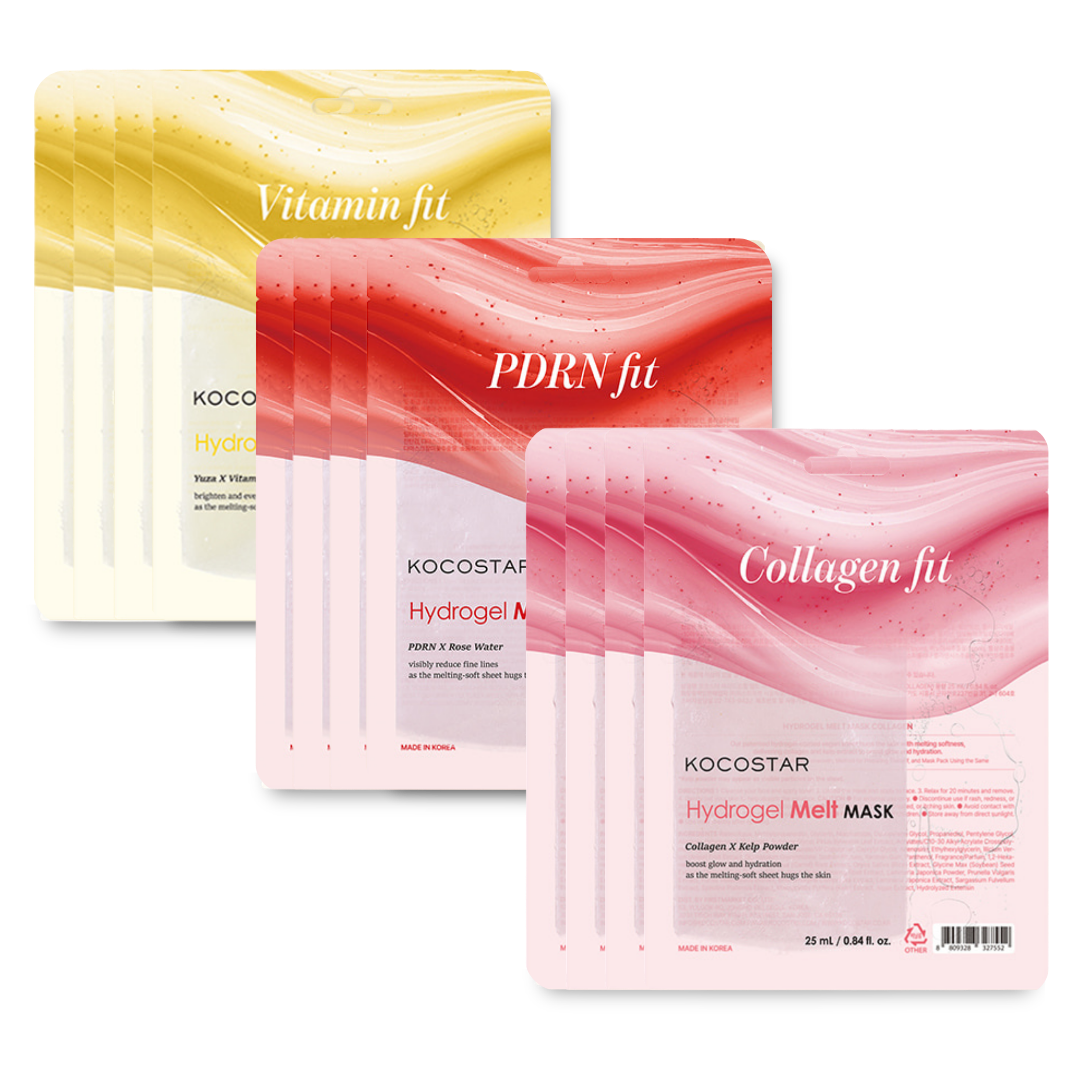Hydrogel Melt Mask: Glow Set