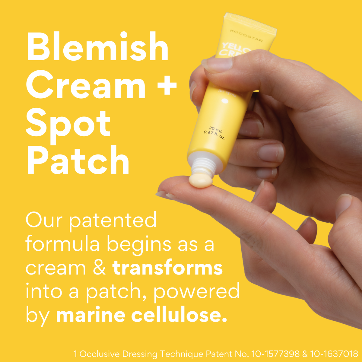 Yellow Cream Patch